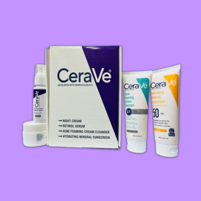 Cerave 4 In 1 Skincare Kit